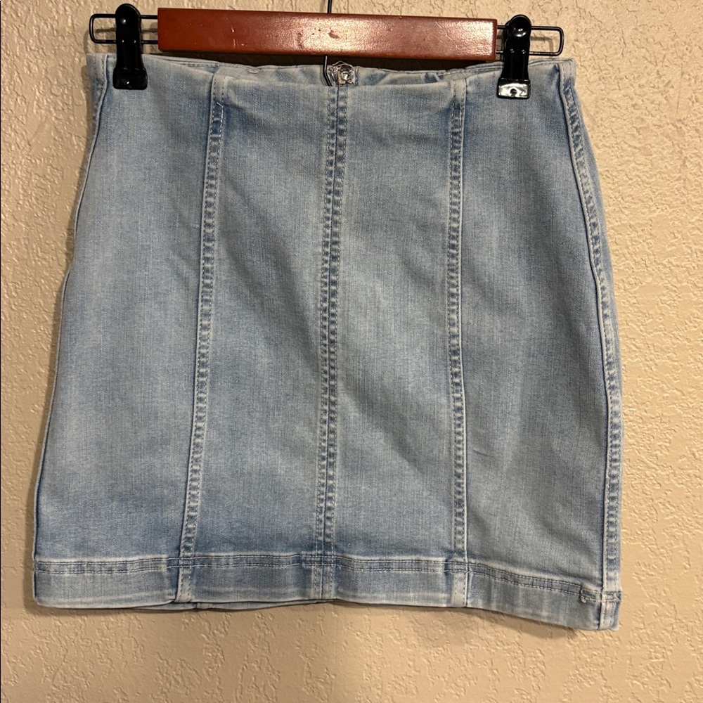 Free People Jean Skirt Size 4